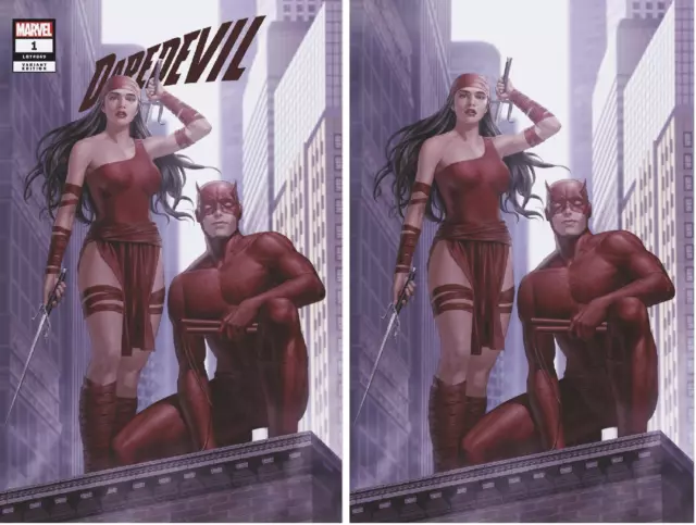 Daredevil #1 (2022) Both Covers Junggeun Yoon Store Variant Available Now!
