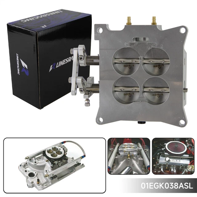 CNC BILLET 1000CFM 4150 Flange Carburetor Throttle Body 1.75" Core 4