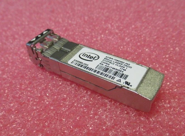 Dell 0C5RNH 10GBase-SR SFP+ Optical Transceiver – Compatible With AFBR-709SMZ, FTLX8574D3BCL