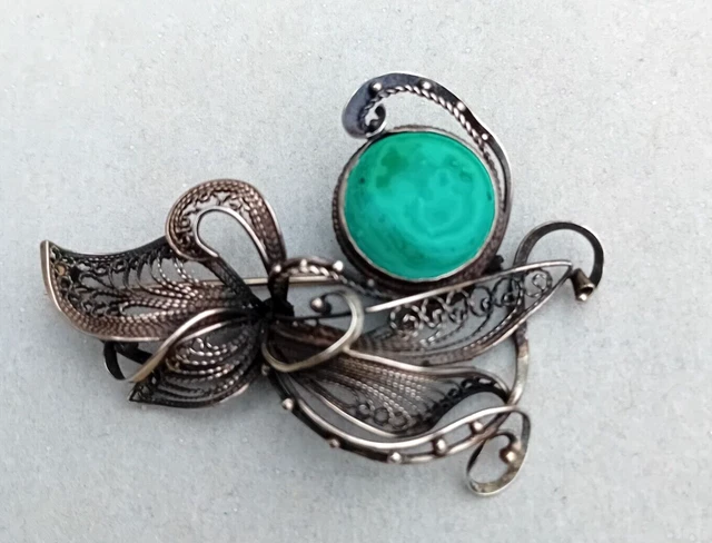 Broche papillon - Art nouveau - Emmaüs Longjumeau