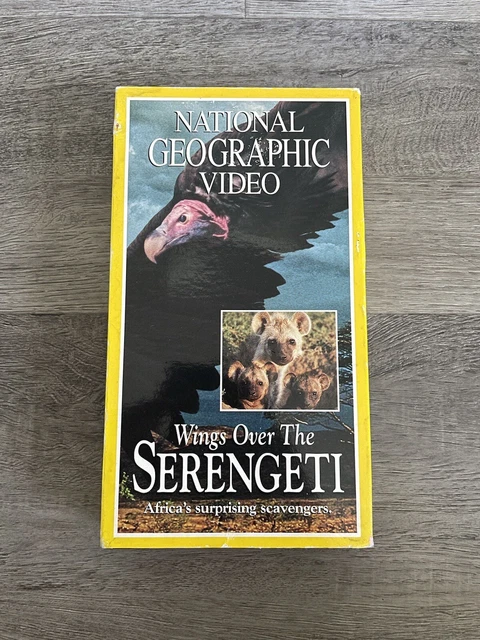 NATIONAL GEOGRAPHIC VIDEO - Wings Over the Serengeti (VHS, 1996