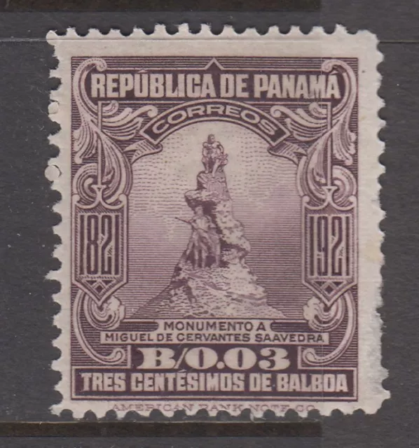 Panama - 3c Independence Centenary Issue (MNH) 1921 (CV $5)