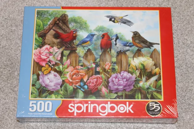 Springbok Jigsaw Puzzle 500 Pieces "Morning Serenade" Size 18" x 23.5" NEW!