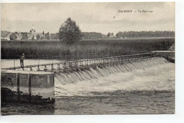 DAMERY - Marne - CPA 51 - Le Barrage