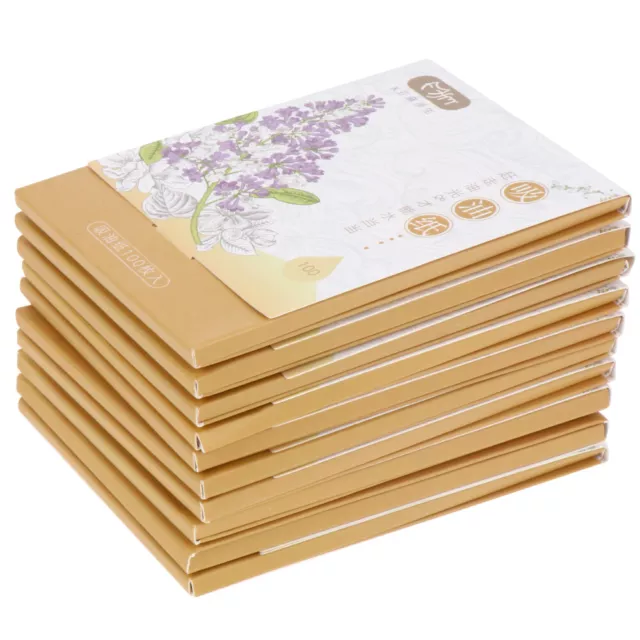 10 Boxes Facial Oil Absorbing Tissues Skin Care Makeup Facial Oil Blotting Paper