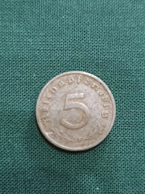 5 Reichspfennig 1941 F