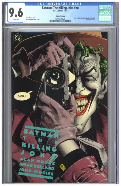 Batman The Killing Joke CGC 9.6 8th Eighth Printing Edition Copy 1988 Rare HTF