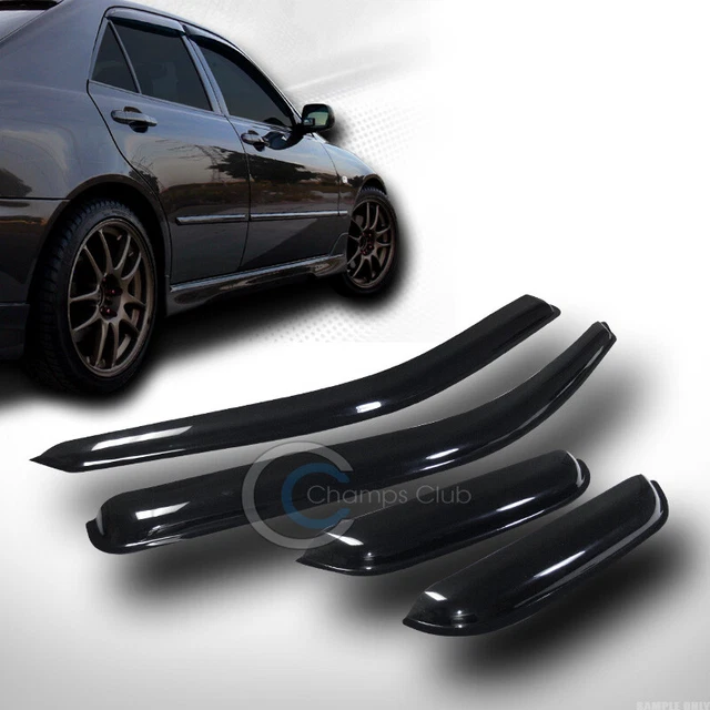 Sun/Rain Guard Smoke Vent Shade Deflector Window Visor 04-12 Colorado/Canyon Ext