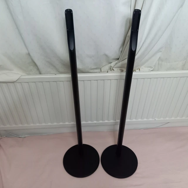 PAIR BLACK BOWERS & Wilkins B&W M1 mk2 speaker STANDS £140.00 PicClick UK