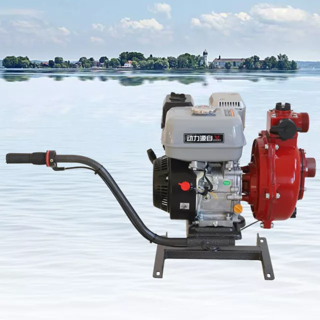 Aquaculture Drug Sprinkling Engine 7.5HP 4 Stroke Outboard Motor Ship Propeller