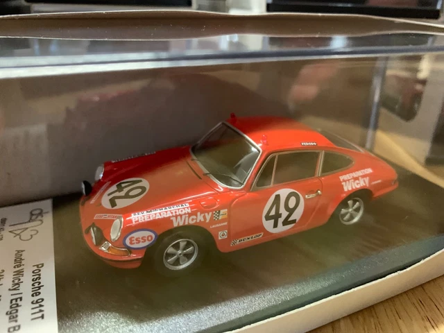 Trofeu DSN128 Porsche 911 24h Le Mans 1969 No.42 Wicky / Berney 1/43