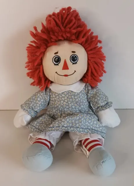 Raggedy Ann 95th Anniversary Edition Doll Applause Soft Plush Doll