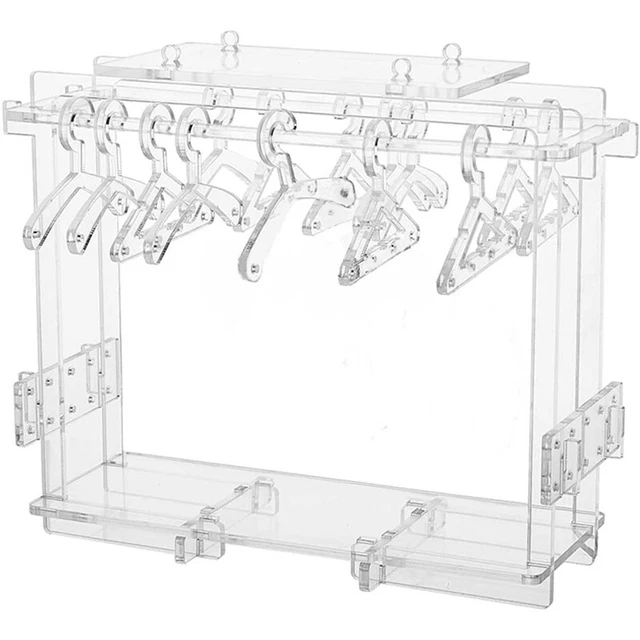 Portaorecchini acrilici supporto organizzatore portaorecchini trasparenti supporto display gioielli P7V5
