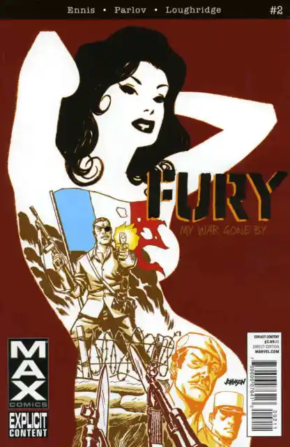 Fury Max #2 VF; Marvel | My War Gone By Garth Ennis - we combine shipping