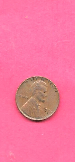 Us Lincoln Wheat Cent 1946 S Vf-Very Fine-Nice Old Vintage Antique Penny Coin