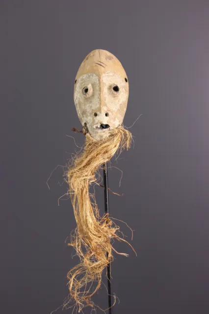 Lega Little Mask African Tribal Art Africain Arte Africana Afrikanische Kunst **