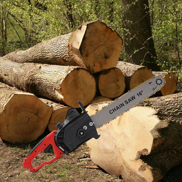Profi-Kettensäge Benzin 20 Zoll-50.8cm Schwertlänge 2-Takt - 58cc/2.5kw