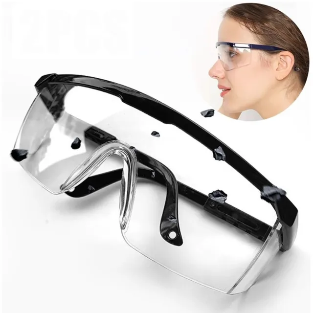 Generic 3 lunettes de sécurité d'extérieur pour le travail , peinture anti- poussière de laboratoire,3 PCS à prix pas cher