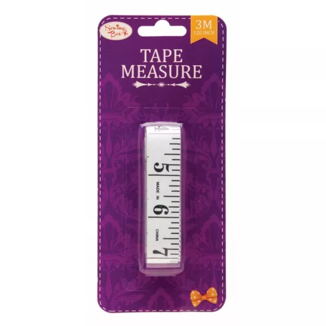3m/120 Tapeline Flat Tape Measure Tailor Sewing Cloth Soft Body