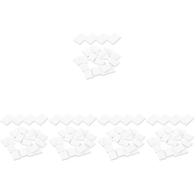 100 uds lisa pintable premium blanco libros en miniatura pro decoración casa de muñecas