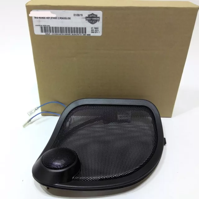 NEW Genuine Harley Boom Audio Stage II Tweeter Grill Road Glide Left 76000870