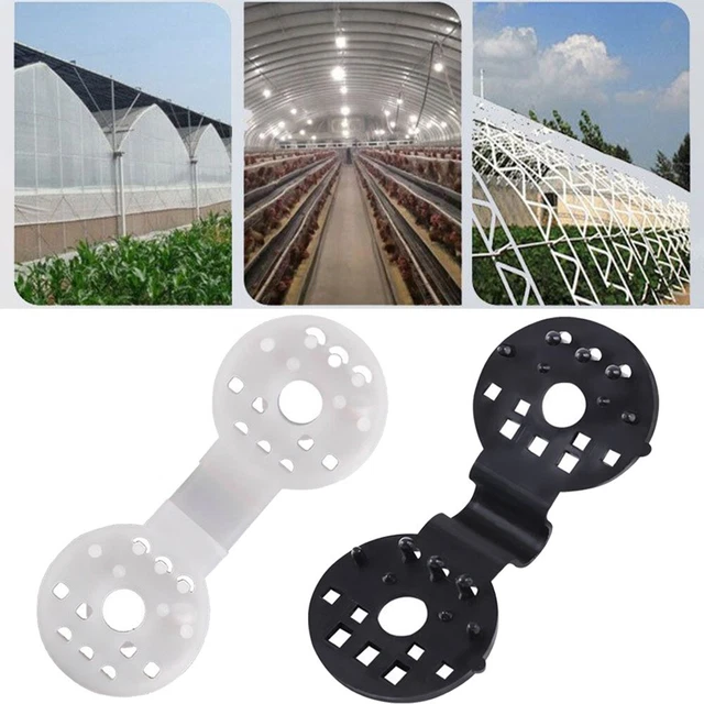 40/50/100pcs Greenhouse Film Sun-Shade Net Clip Buckle Canopy Outdoor Clamp Tent