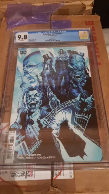 🔥 Detective Comics #995 Cgc 9.8 🔥 Mark Brooks Variant Cover 🔥