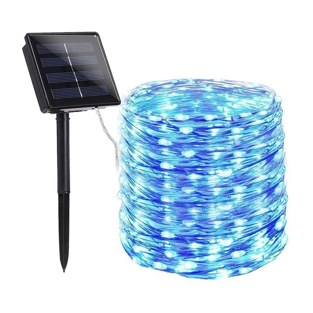 5V Christmas Lights Waterproof 8 Modes Party Lamps for Bedroom (30M-Blue Light)
