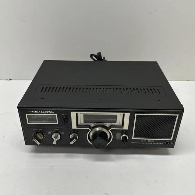 Realistic Sw 100 REALISTIC DX-100 SHORT Wave Radio General Coverage Receiver Read £45.55 ...
