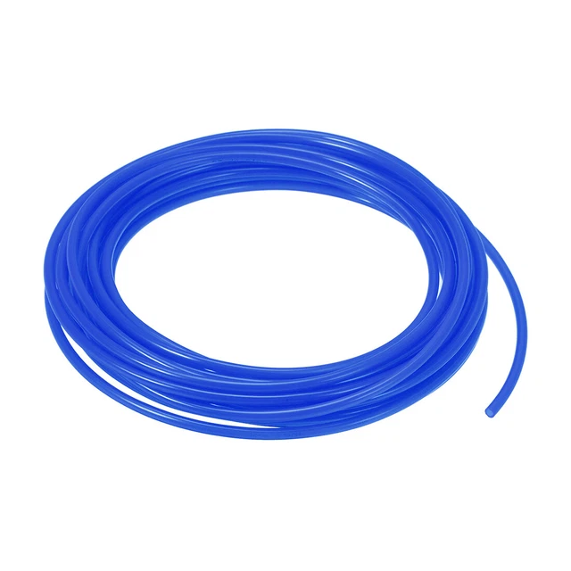 Neumática Aire Tubería, 4mm OD x 2.5mm ID 7m (275") PU Poliuretano Azul