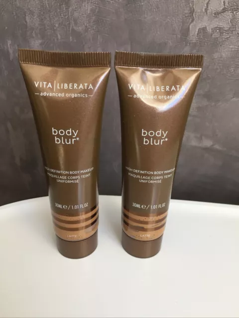 MAQUILLAGE CORPS TEINT UNIFORMISE NEUF 30 ml VITA LIBERATA le lot de 2 soit 60ml