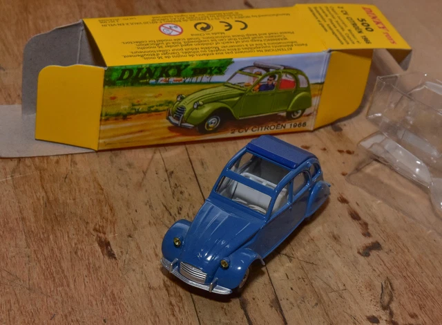 CITROEN 2CV orange - Dinky Toys Atlas - Ref 011500 neuf 1/43