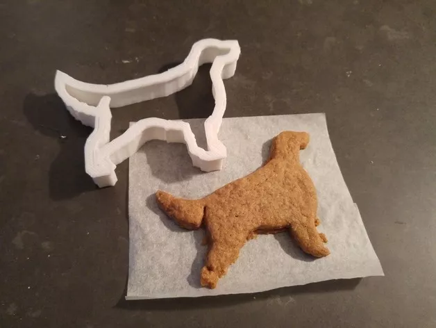 Irish Setter Dog Cookie Pastry Biscuit Cutter Icing Fondant Baking Clay Kitchen