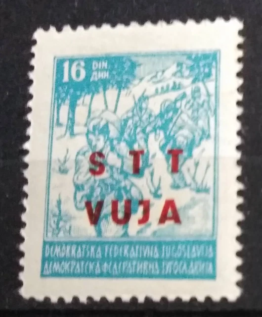 Triest, Trieste Vuja, Istra Zone B - , Michel 20B - 200 € Mnh**