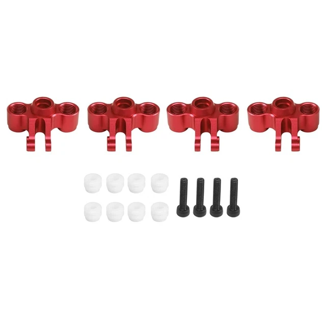 4Pcs Metal Front and Rear Axle Carrier Knuckle Arm 7034 for 1/16 Slash E-Re S4U7 3