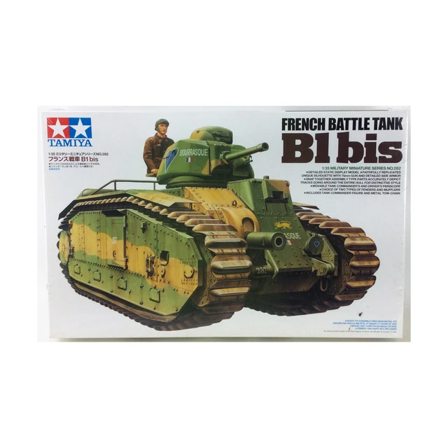 TAMIYA WWII TANK Model 1/35 French B1 bis New £59.81 PicClick UK