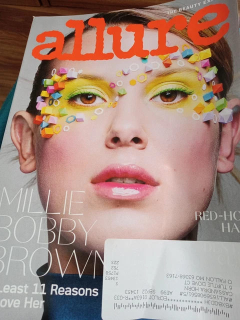 MILLIE BOBBY BROWN - Allure Magazine - September 2022 - Brand New $8.06