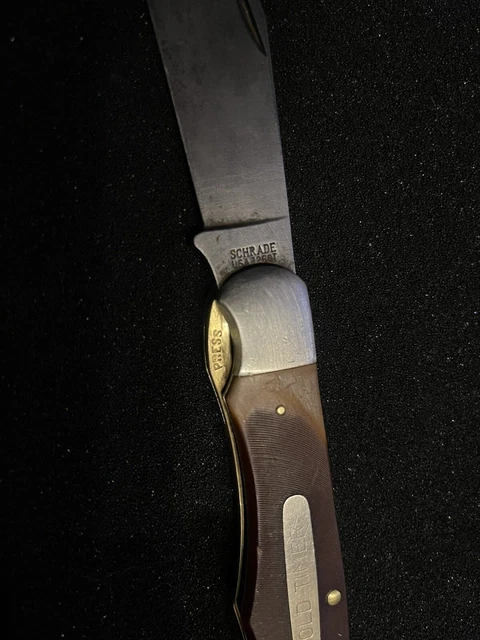 Vintage - Schrade 1250T 125Ot Old Timer Linerlock Folding Knife - Usa