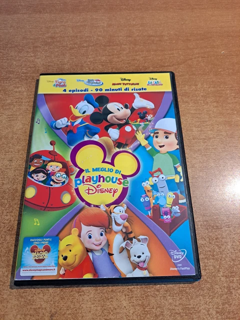 DVD VIDEO IL MEGLIO DI PLAYHOUSE Disney 4 episodi 90 min ITA EUR