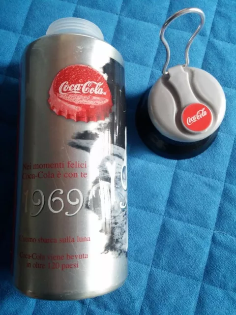 Coca Cola Thermos Special Edition 1969 - L'uomo Sbarca Sulla Luna