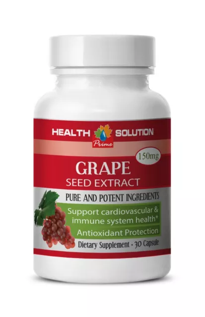 grape supplement - Grape Seed Extract 150mg - anti inflammatory pills 1 Bottle