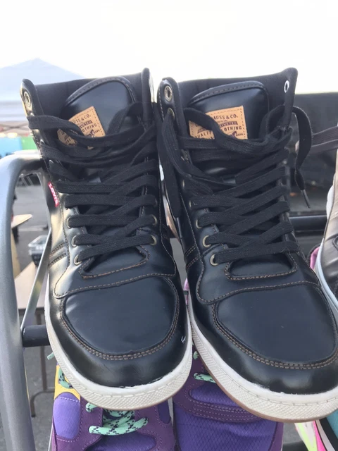 Levi's men's stanton discount burnish high top sneaker