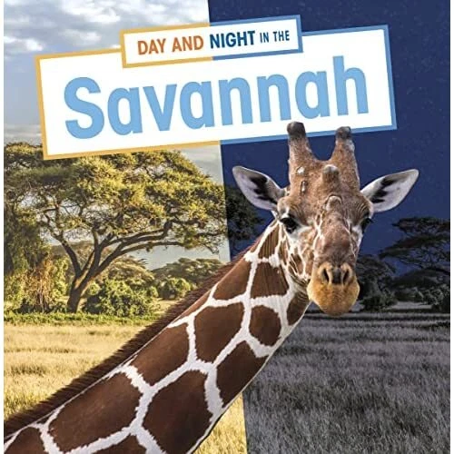 DAY AND NIGHT in the Savannah (Habitat Days and Nights) - Hardback NEW ...