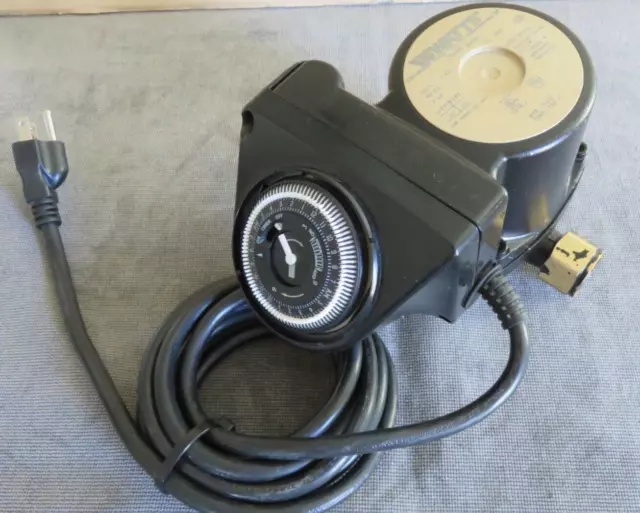 Grundfos Watts Hot Water Circulator Pump Model 500800 w/Timer (no cover) 115V