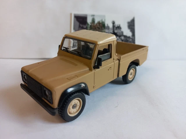 Miniature Land Rover Pick Up Rally Solido 1:43 – Réf. 1564 Carrefour, Occasion Sans Boîte