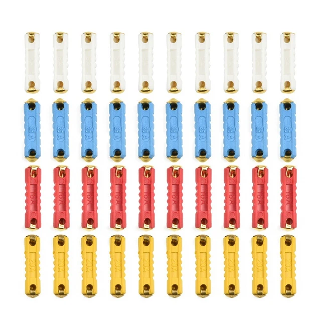 Kit 300 Fusibles Auto – 150 Mini + 150 Standard 2A à 40A + Extracteur – Fusibles Lame Voiture Moto Camion