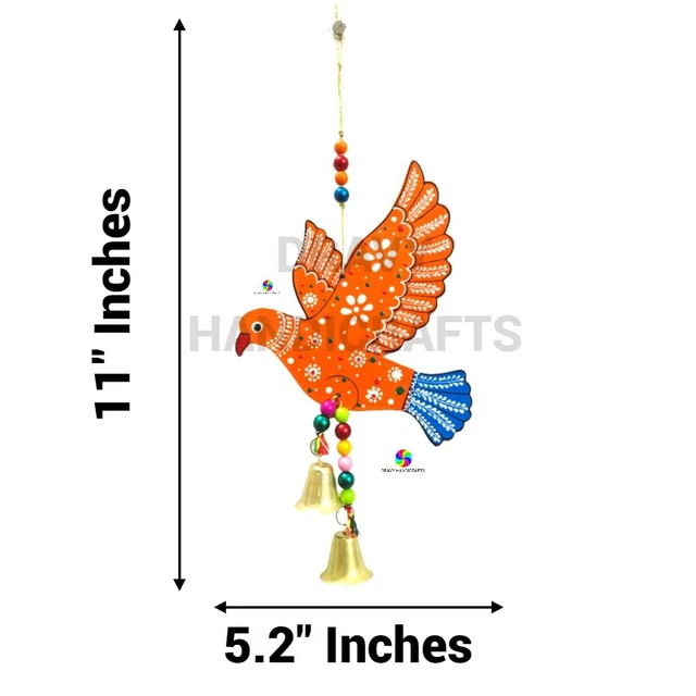DRAVY HANDICRAFTS Bird Hanging Decor Home Decoration Main Door Garden Wall Hangi