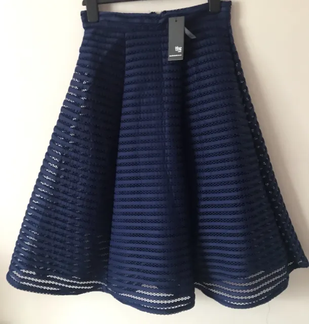 TFNC London Blue Skirt - Size S - Brand New with Tags