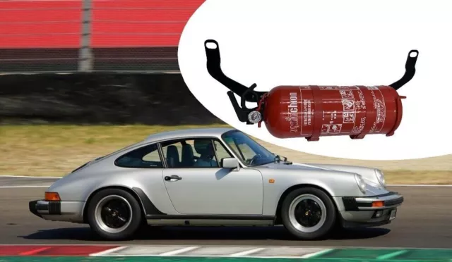 Support de support d'extincteur Premium pour Porsche 930 - Sûr et élégant