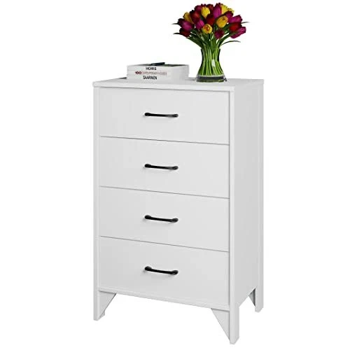 2/3/4 Drawer Dresser, Chest of Drawers Wooden Storage Dresser Cabinet Bedroom